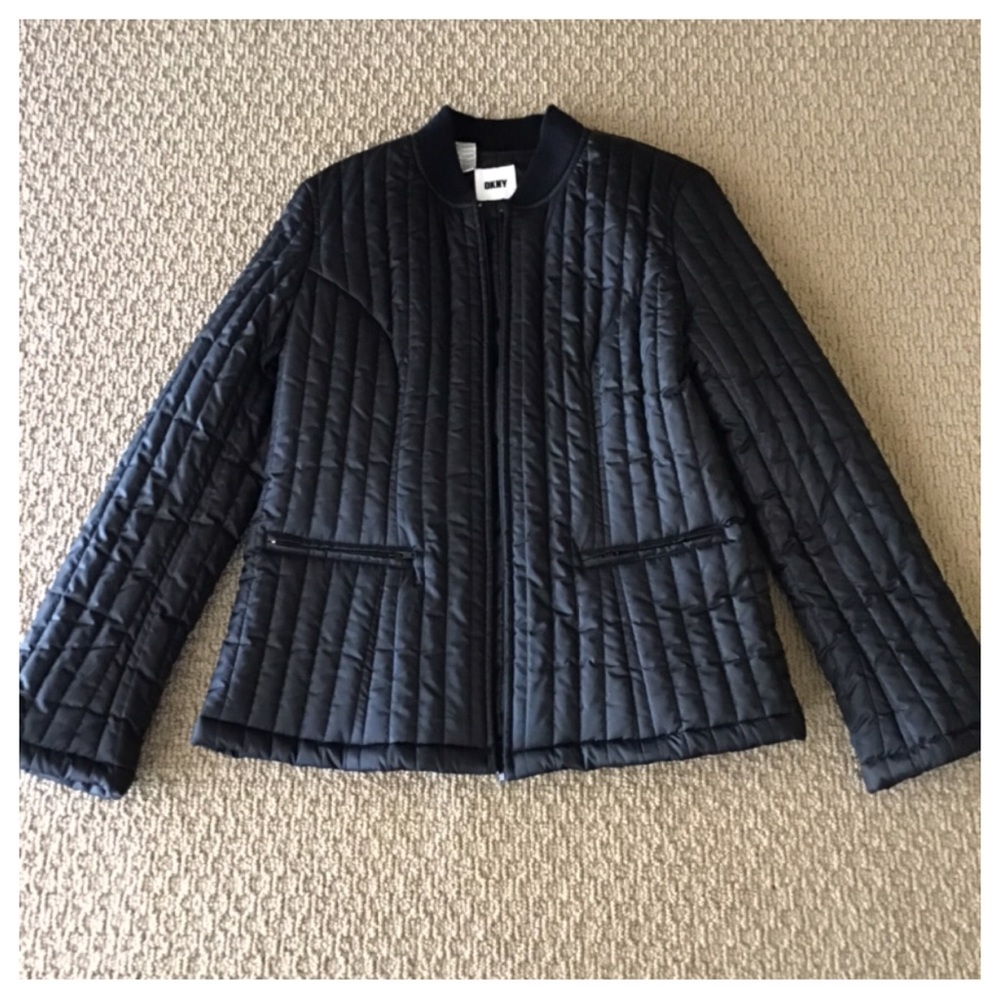 🆕DKNY Black Puffer Jacket.  NWOT. - Picture 5 of 7